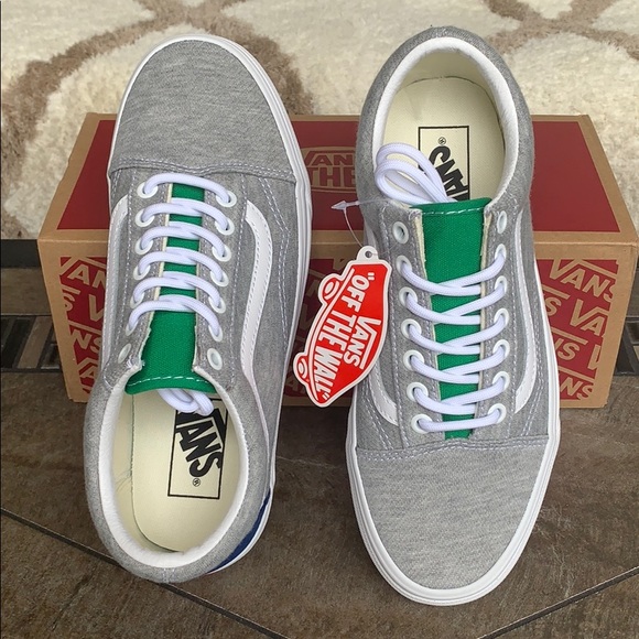 VANS OLD SKOOL Vans Coastal Grey/True White men’s - Picture 7 of 16